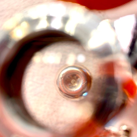 SALE💥 Genuine Diamond Stud Earrings w/ Jackets in 14k white gold - Stunning - Picture 7 of 8